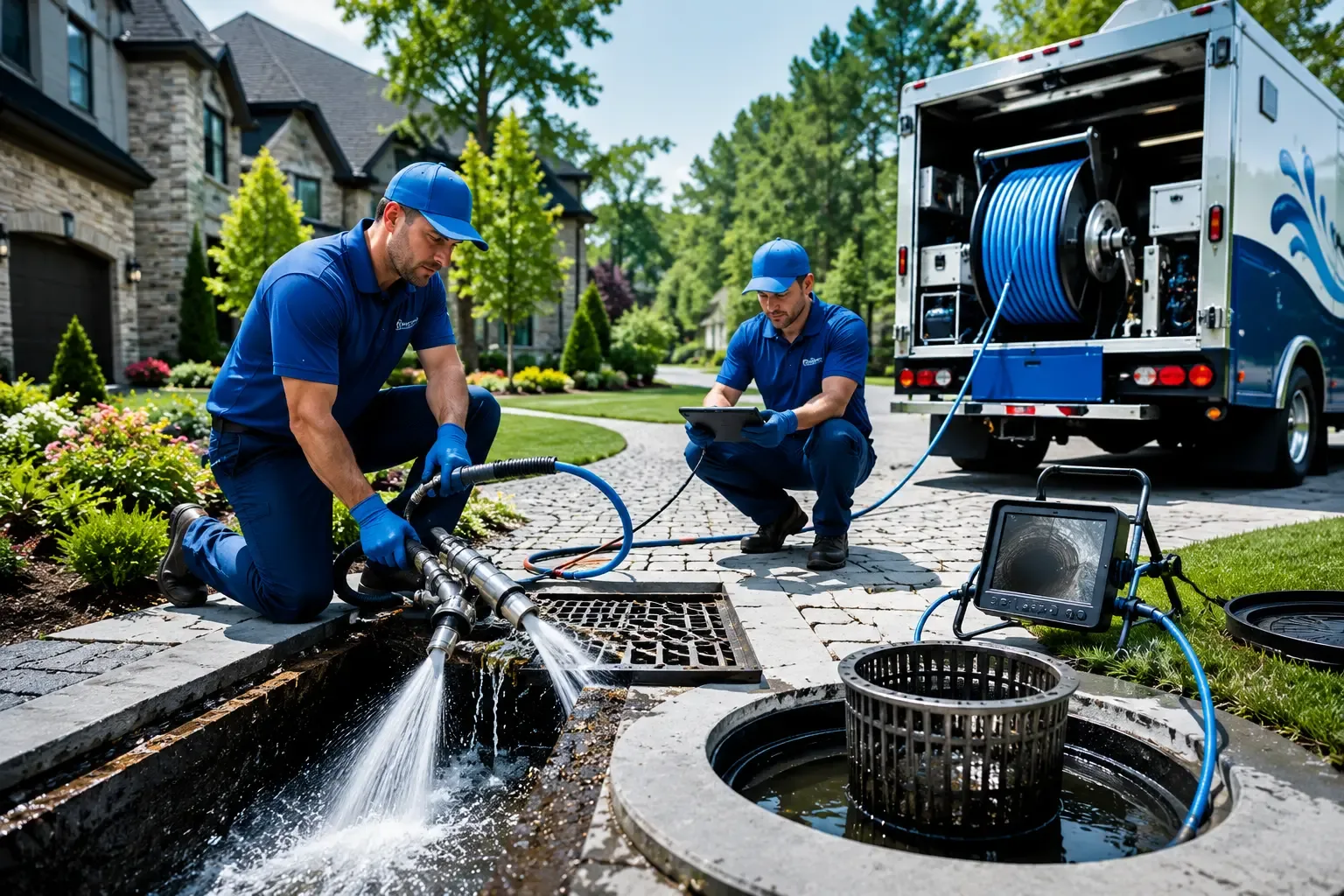 Local outdoor drain cleaning professionals in Stow, NY